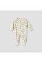 Round Neck Sleepsuit with Animal Print - Polyester - Long Sleeves