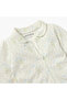 Printed Sleepsuit with Collar and Zip Closure - 3