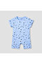Printed Romper with Short Sleeves - Set of 4 - 3