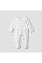 Printed Closed Feet Sleepsuit with Long Sleeves - Set of 3 - 3