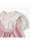 Embroidered Pinafore and Top Set - 4