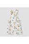 Bear Print Dungaree and T-shirt Set - 2