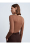 32122 Boat Neck Cashmere Blend Ultra Light Modal Blouse - 2