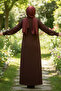 Aerobin Fabric Hijab with Pockets and Zipper - Casual Comfortable Cut Long Cap - 4