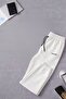 Men's Loose Winter Ecru Tracksuit Set - 3