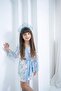 كيمونو أزرق