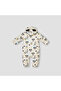 Mickey and Friends Print Hooded Coverall with Long Sleeves and Zip Closure - 2