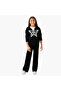Butterfly Print Zip Through Hoodie and Pants Set