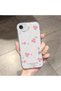 iPhone 16E Compatible Case Camera Protected Transparent Ultra Thin Silicone Cover Flower World