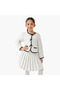 Embellished Jacket with Pleated Skirt and Tights - 2