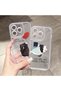 iPhone 15 Compatible Case Camera Protection Transparent Ultra Thin Silicone Cover - 8
