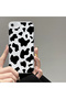 iPhone 7/8/Se 2020 2022 Compatible Case Camera Protected Transparent Ultra Thin Silicone Cover Cute Cow - 3