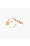 Assorted Earrings with Pushback Closure - Set of 6 - 2