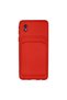 Samsung Galaxy A01 Core Compatible Case with Card Holder and Business Card Slot, Slim Design, Colorful Soft Cover