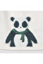 Boys Sweater and Pants Set with Panda Detail - Polyester Blend - Long Sleeves - Crew Neck - 5