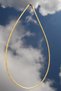 Steel Flat Snake Necklace - Long 60 cm 3 mm Gold Color |   Non-Tarnishing, Unisex, 2 Years Warranty - 5