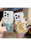 iPhone 16E Compatible Case Camera Protection Transparent Ultra Thin Silicone Cover Classic Beauty - 8