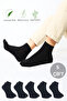 5 Pairs Men's Bamboo Stitch-Free Anti-Sweat Booties Socks - 2