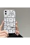 iPhone 11 Compatible Case Camera Protection Transparent Ultra Thin Silicone Cover Simple Striped - 3