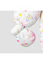 Hooded Neck Heavy Coverall with Print - Polyester - Long Sleeves - 4