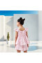Fruit Print Sleeveless Peplum Top and Shorts Set - 4