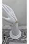 Stainless Steel Gold Color Clover Model Şahmeran - 5