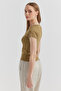 Women's Bodysuit with Snap Buttons at the Neck - 6