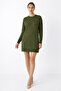 Women's Plain Stone Tunic Khaki - 4