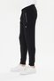 Men's Cotton Zippered Pocket Sweatpants Black 7819-S