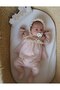 Baby girl hospital discharge 5-piece Lora hat plain model knit detailed %100 cotton design product - 2