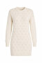 Women's Diamond Pattern Stone Tunic White - 6