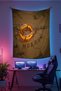 Lord of the Rings Wall Cloth Quality Fabric, Gamer Player Room Decor Tapestry Wall Carpet - 3