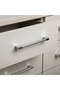 Furniture Handle Drawer Cabinet Door Handle Knob Handles Durable Design Silver Chrome Metal 224 mm - 4