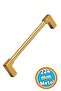 Furniture Handle Drawer Cabinet Door Handle Knob Handles Durable Design 224 mm Bronze Metal - 7