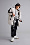 Water Repellent K Hooded Fleece Lined Beige Boy's Coat E9387A8/Bg757 - 5