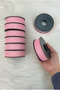 Candy Pink Linen Nopeli Ribbon 2.5 cm 20 Meters, Bride, Bohça, Engagement, Dowry, Gift, Decoration, Wedding - 4