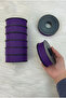 Purple Linen Nopeli Ribbon 2.5 cm 20 Meters, Bride, Bohça, Engagement, Dowry, Gift, Decoration, Wedding - 3