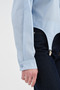 Women's Special Design Shirt with Tie Detail - 7