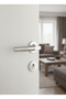 Alfa Badge Luxury Room Door Handle Chrome (Set for 1 Door)