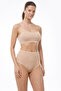 Women's Skin Color 2-Pack Lace Modal High Waist Shaping / Sculpting Panties 1920 - 3
