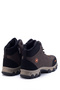 Brown Unisex Outdoor Boots Long Boots Shoes Winter Durable Non-Slip Sole Lace-Up 4054U - 4