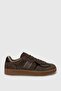 Men's Khaki Leather Men's Casual Shoes Kum - 2