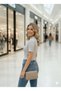 Gray Mock Neck Short Sleeve Darkalıp Ribbed Knit Bodysuit Hzlkısa02Kaş - 4