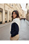 Women's Ecru Sweater-Looking Knitwear Shawl |   Tie-Up Casual Selection - 3