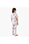 Stitch and Angel Print Shirt and Pyjama Set - 4