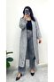 Knitwear Look Belted Cardigan - 2