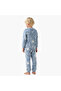 Boys Pyjama Set with Space Print - Polyester - Long Sleeves - Crew Neck - 4