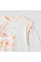 Floral Print T-shirt and Pyjama Set - 4