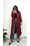 Knitwear Look Belted Cardigan - 2