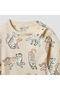 Tiger Print T-shirt and Pyjama Set - 4